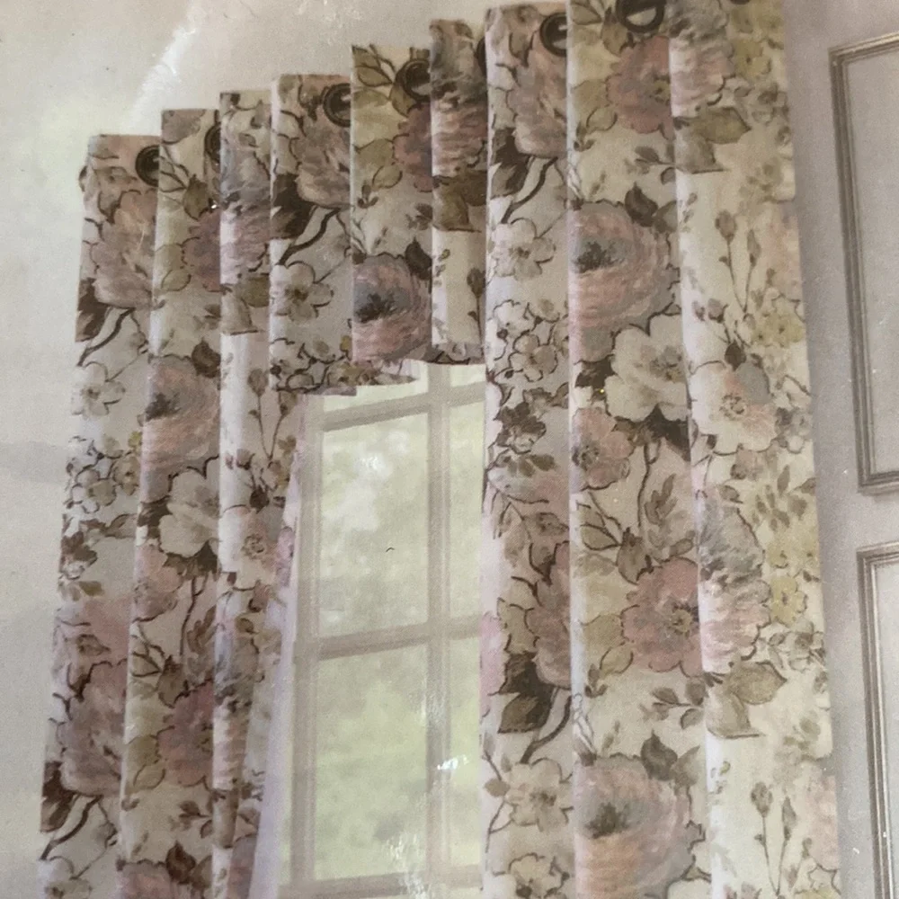 Thermalogic Insulated BellaDonna Floral Grommet-Top Curtain Pairs